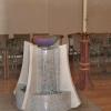 Baptismal Font and Paschal Candle